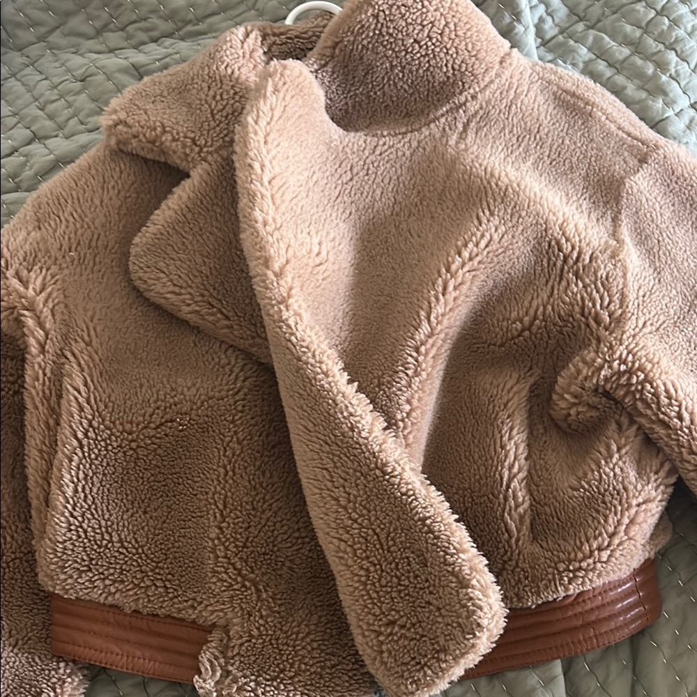Blank NYC teddy coat